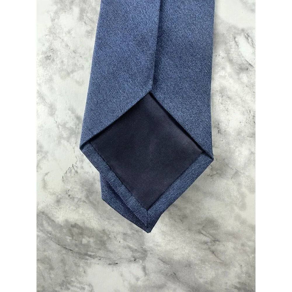 Club Monaco New York Clip On Neck Tie Navy Blue One Size